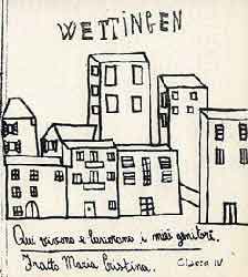 Wettingen - Disegno sull'emigrazione di Maria Cristina FRATTO - Nuovo GNIKS