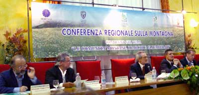Conferenza Regionale sulla Montagna - Le Comunit Montane, i Parchi e gli Emigrati - fotografia F.lli Bitonti