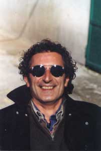 Francesco Saverio ALESSIO: nella primavera del 2002 in Sila; fotografia: Carmine Talerico - copyright © 2003 - http://www.florense.it/Sila/Sila.asp