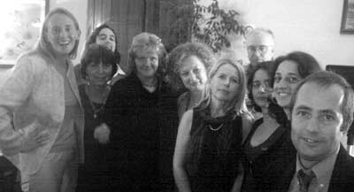 Da sinistra a destra: Gabriele Scheel, Doris Martorana, Ulrike Stepp, Ute Walter, Petra Khler, Gerdis Thiede, Hartmut Retzlaff, Annarita Saccomanno, Marisa Maida Caracciolo, Loris Rossetto - fotografia di Giuseppe Chiodo  copyright 2006