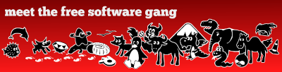 Meet the pieces of free software working together to build a complete free software system