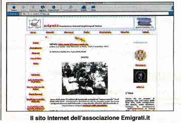 E' nata emigrati.it: promozioni e contatti attraverso Internet  Il CROTONESE N° 96 16-18 dicembre 2003